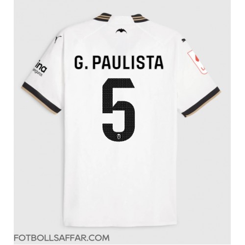 Valencia Gabriel Paulista #5 Hemmatröja 2023-24 Kortärmad